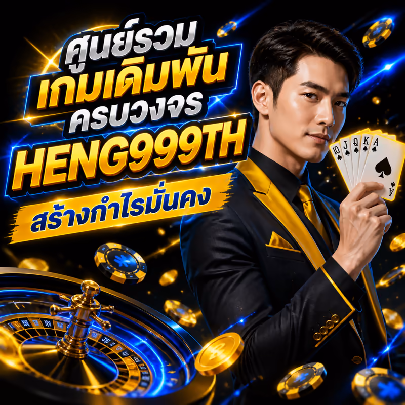 ศูนย์รวมเกมเดิมพันครบวงจร HENG999TH สร้างกำไรมั่นคง